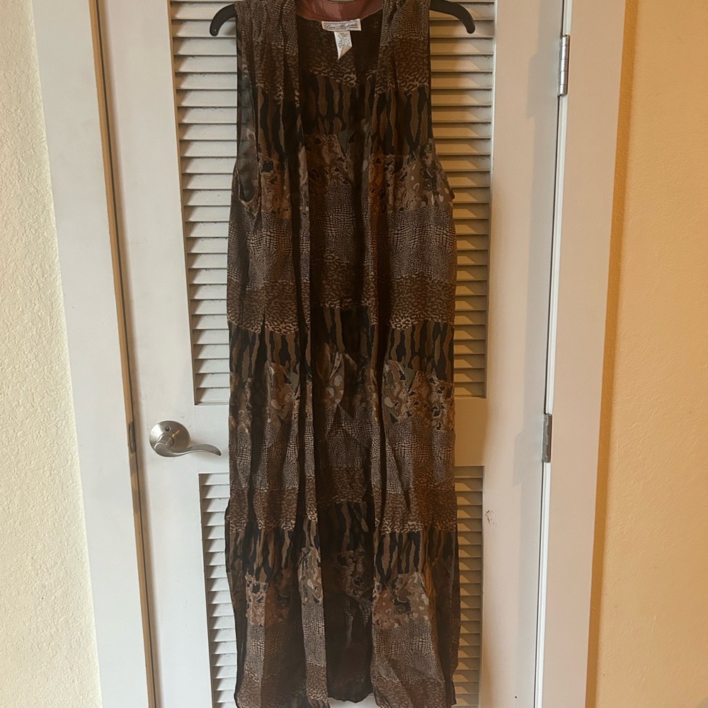 Maxi Tunic Top lepoard look